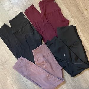 Lululemon Legging Bundle Size 4